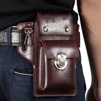 Men's Magnetic Double-Fastening Waterproof Waist Bag
