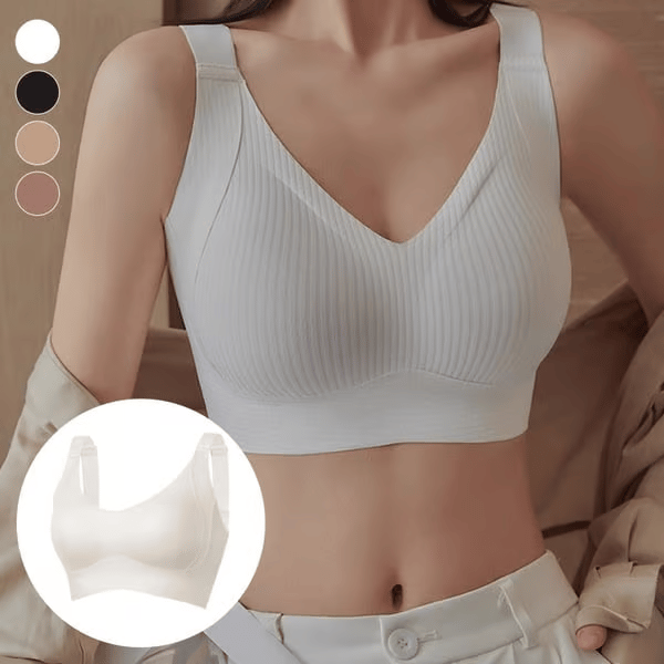 Last day: buy 1, get 3 packages 🔥 Super supportive bra | Wireless push-up bra 👍 No more sagging breast