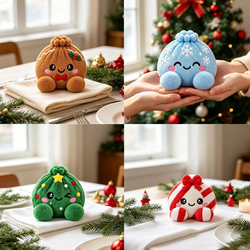 🥟Christmas Dumpling Plush Blind Box Collection✨