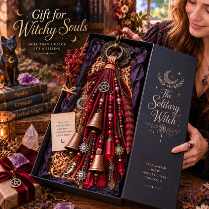 🔮Witch door decoration bell | 🌙Bells, Crystals & Celestial Hanging Decor