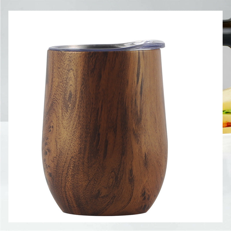 Creative Eggshell Cup - 12oz Stainless Steel Wine Cup