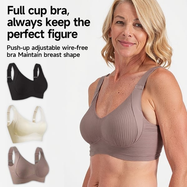 Last day: buy 1, get 3 packages 🔥 Super supportive bra | Wireless push-up bra 👍 No more sagging breast