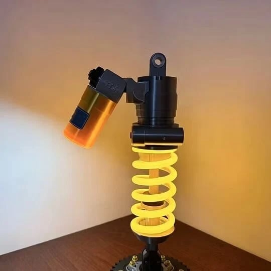 🔥Inspired Suspension Shock Absorber Lamp - Adjustable LED Light for Gamers & Car Enthusiasts(⏰Free Shipping)