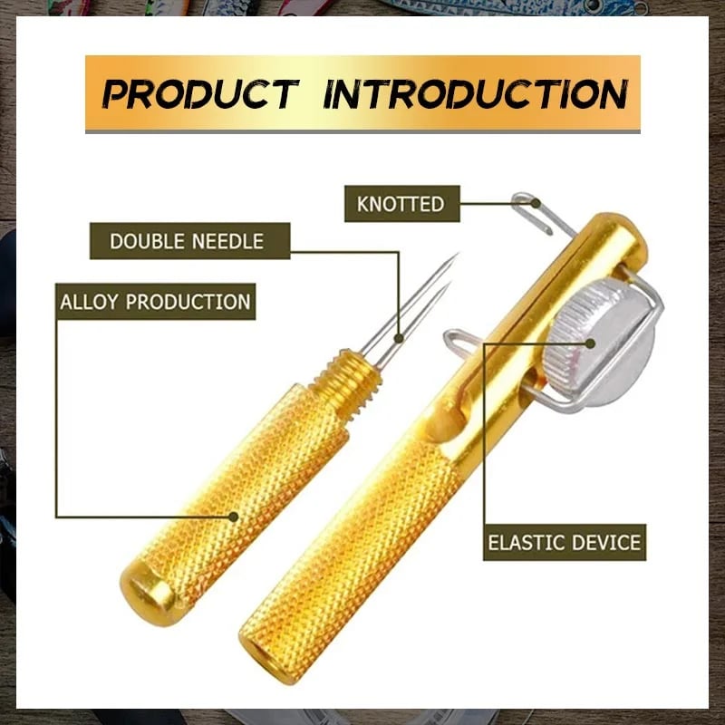 Fishing Line Knotter Hook Needle🎣
