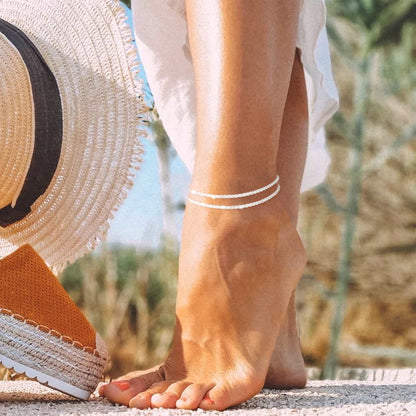 🔥Dainty Layered Anklet For Women🎉
