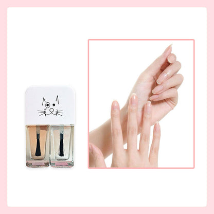 Avtagbart, bakningsfritt, snabbtorkande, långtidsverkande nagellack