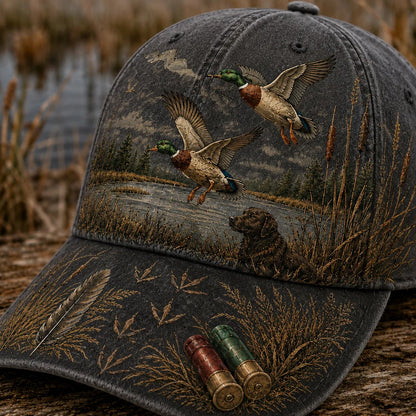 💥SPECIAL OFFER 50% OFF -🦆 WILD & READY HAT FOR DUCK HUNTING - 100% COTTON