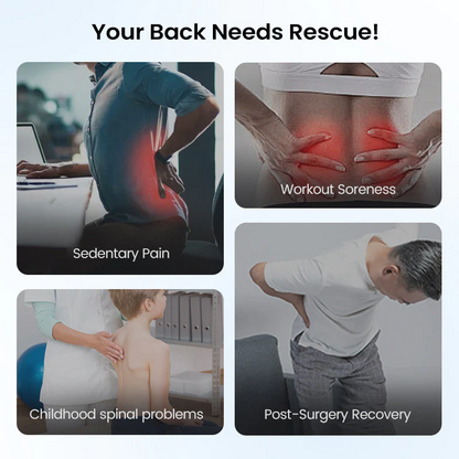 🧲 🔥 Magnetic Lumbar Stretcher – Acupressure Massage, Portable Design & Relieves Back Pain 🧘‍♂️✨