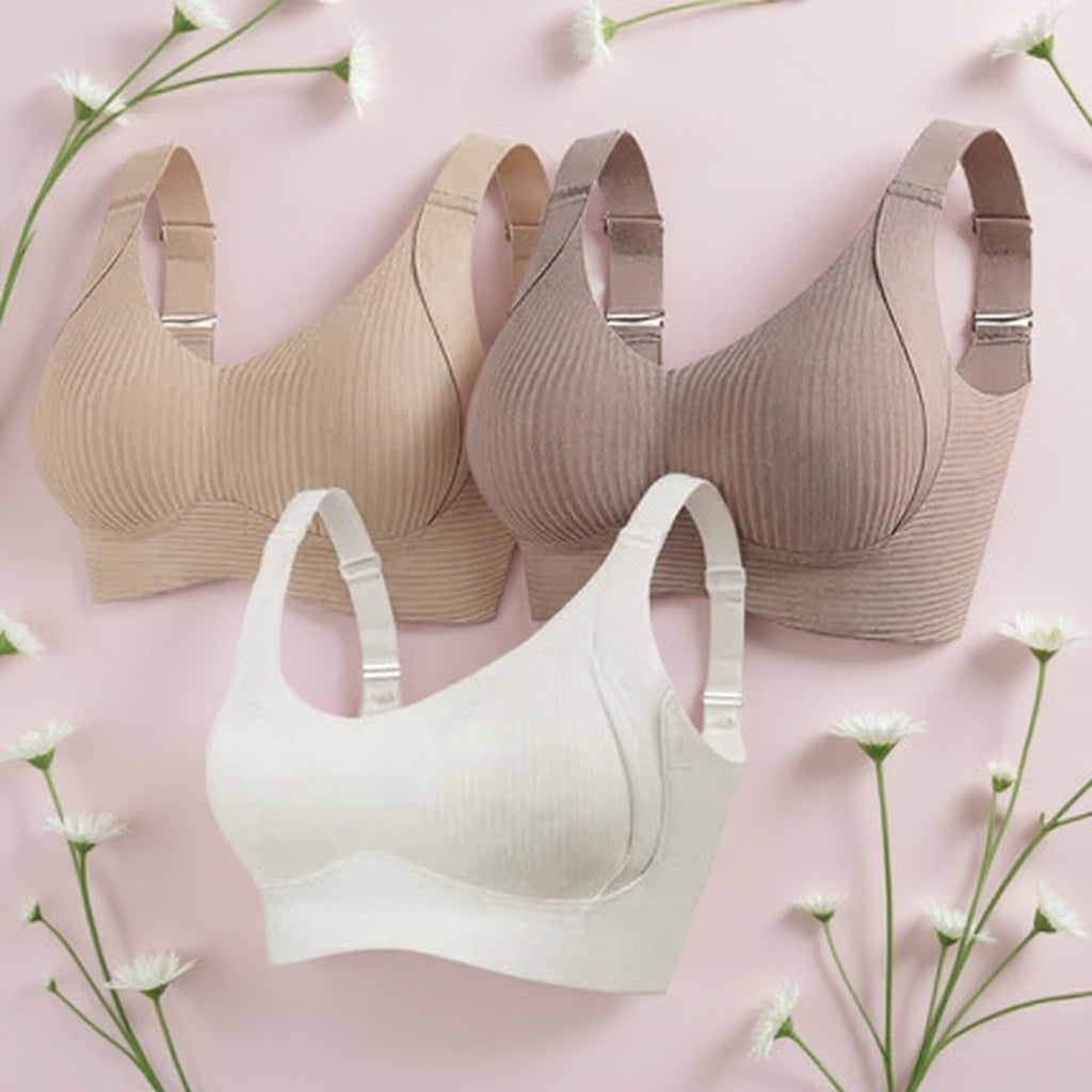 Last day: buy 1, get 3 packages 🔥 Super supportive bra | Wireless push-up bra 👍 No more sagging breast