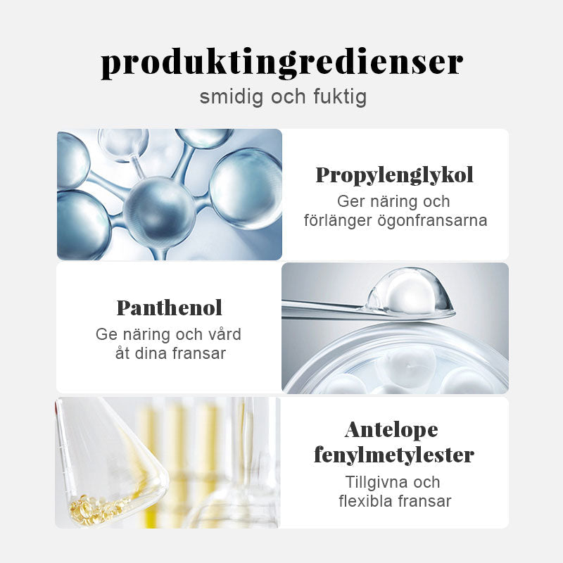 Närande Lösning För Ögonfransar