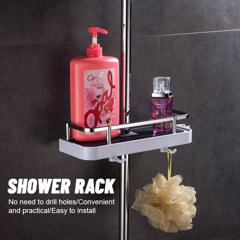 Hållare för stansfri bricka för badrum