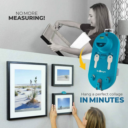 Allt-i-ett-verktyg för upphängning och utjämning av bilder