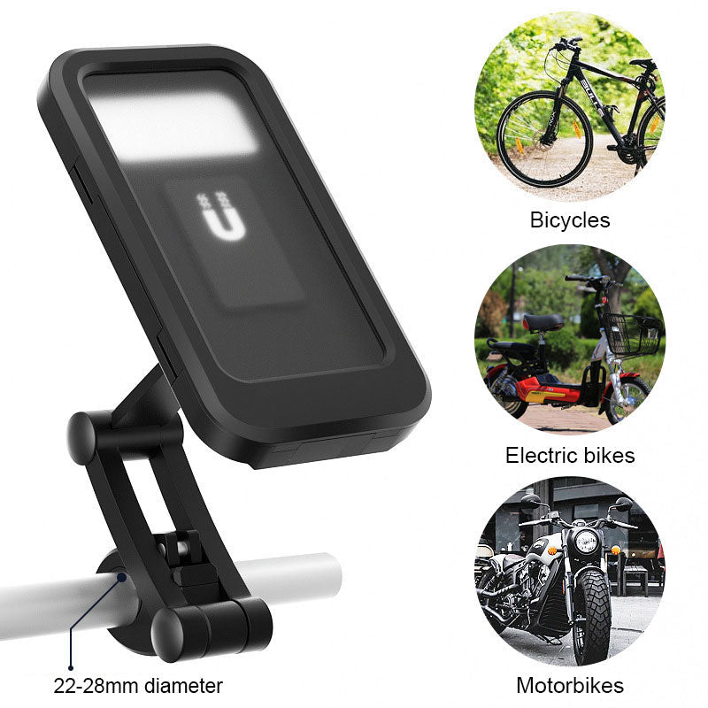 Vattentät och imskyddad cykeltelefonhållare