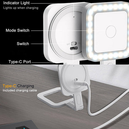Magnetisk Bärbar Selfiefyllningslampa