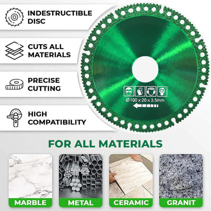 Multifunktionell komposit diamantsågklinga