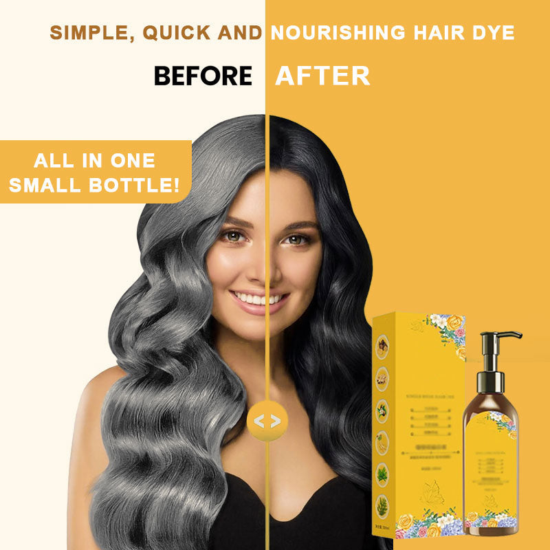 Enkeldos Blommig Hårfärg