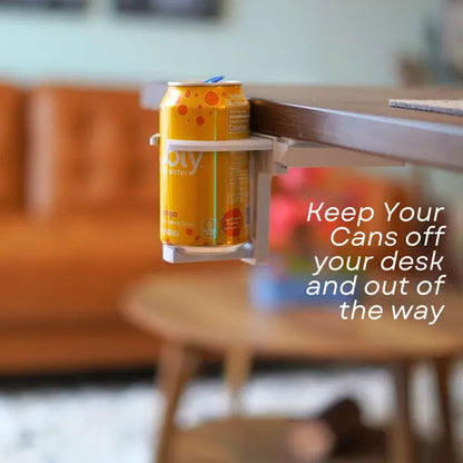 Vikbar mugghållare för skrivbordet