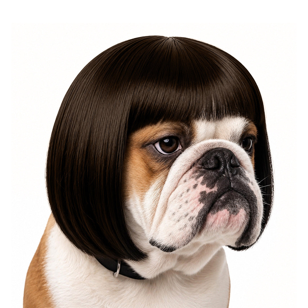 Personalized Fun Pet Wigs for Halloween & Dog Cosplay