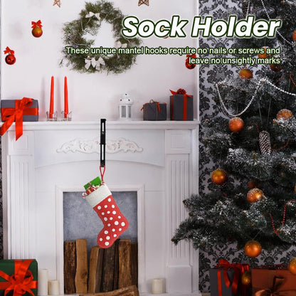 Teleskopisk krok för jul (ett par)