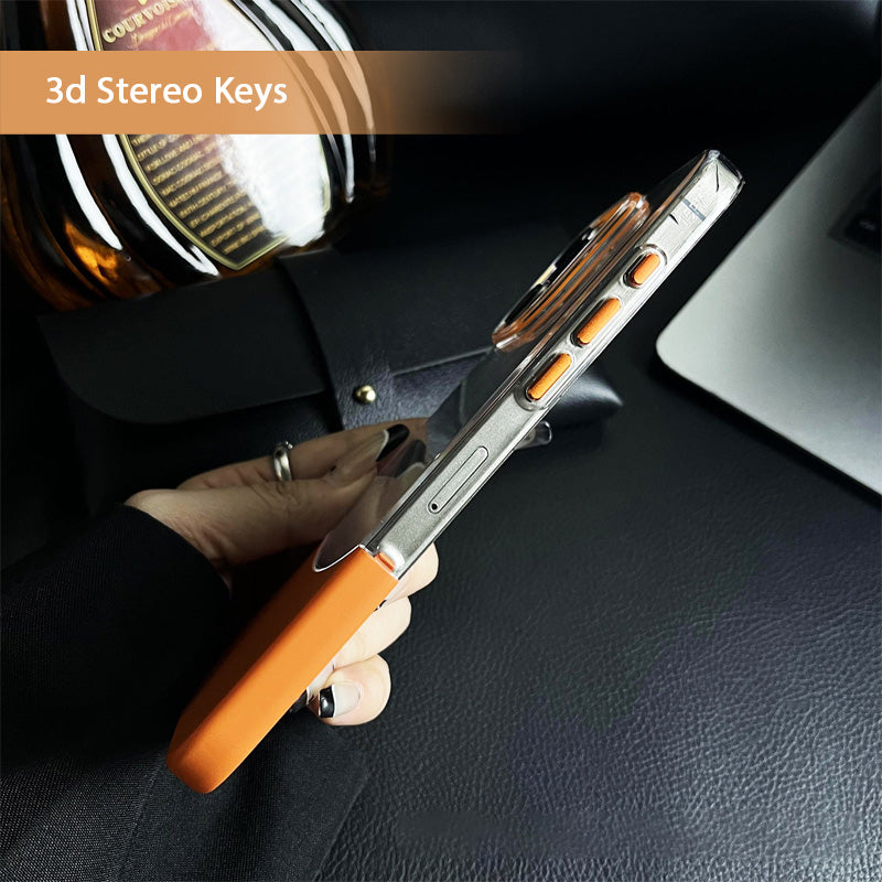 Transparent Skarvat Mobiltelefonfodral