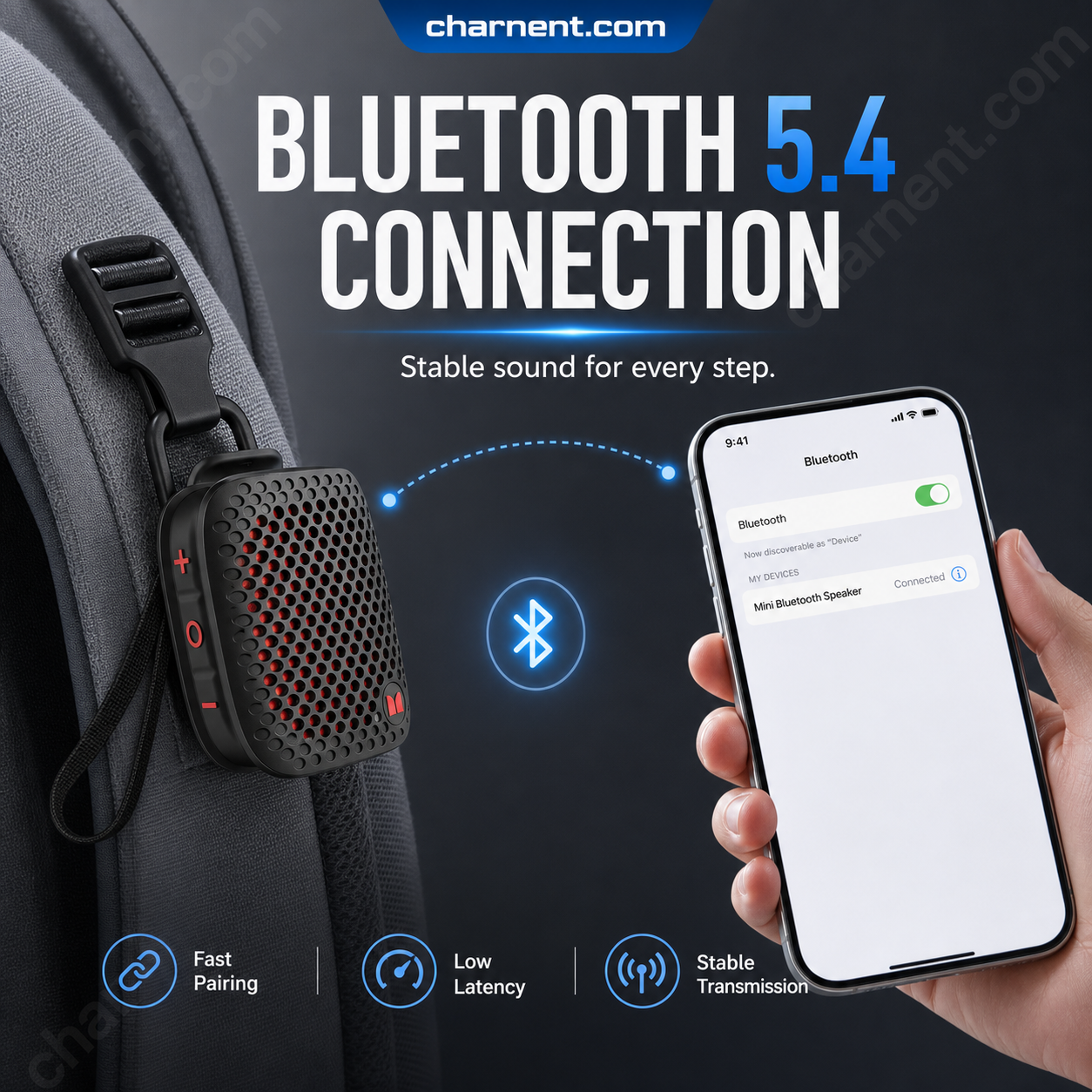 🎵🚲 Waterproof Bicycle Bluetooth Speaker – Clear Sound, Easy Mount & Long Battery Life ⚡