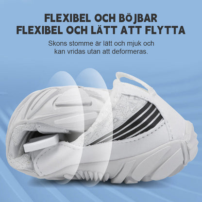 Män och kvinnors strand simning utomhus vandring och bergsklättring cykelskor