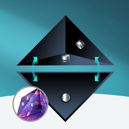 Supercool geometrisk 3D-magnetisk magisk kub