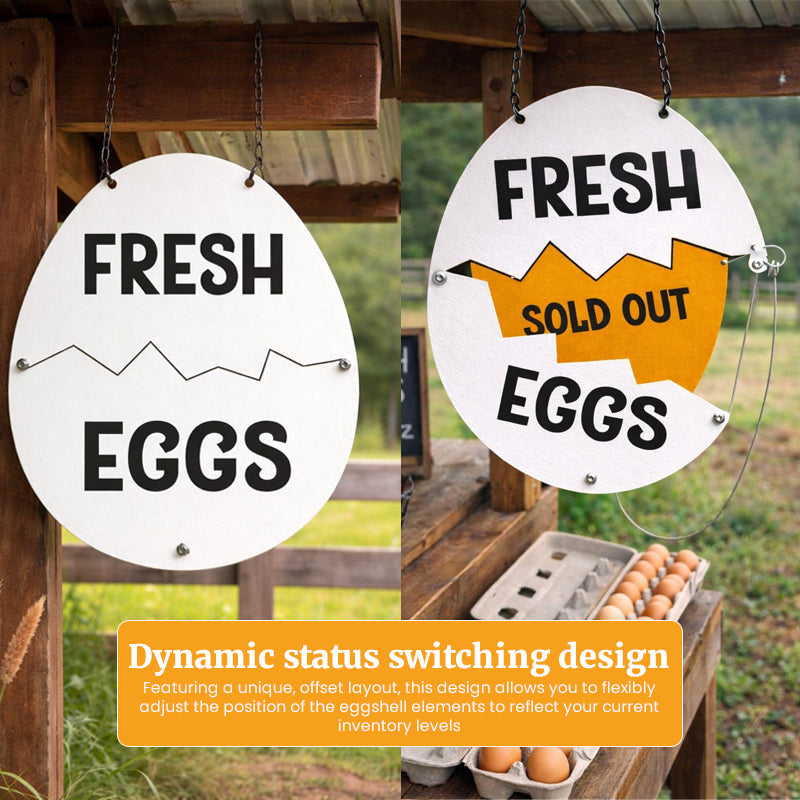 Eggs Sold Out Sign