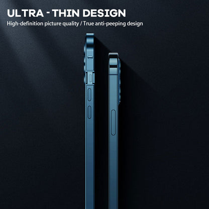 Uppgraderat dubbelsidigt magnetiskt mobilskal av glas med anti-peep