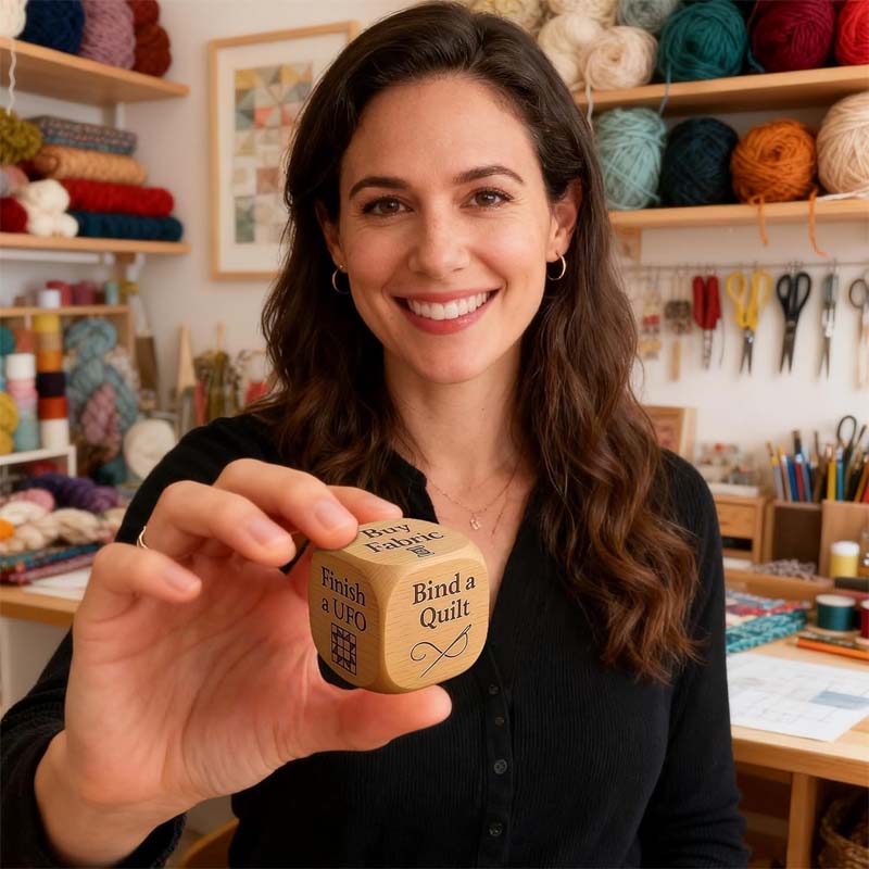 2025 Creative Patchwork Decision Dice