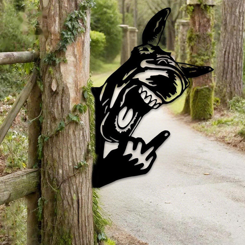 Animal Silhouette Outdoor Garden Decoration