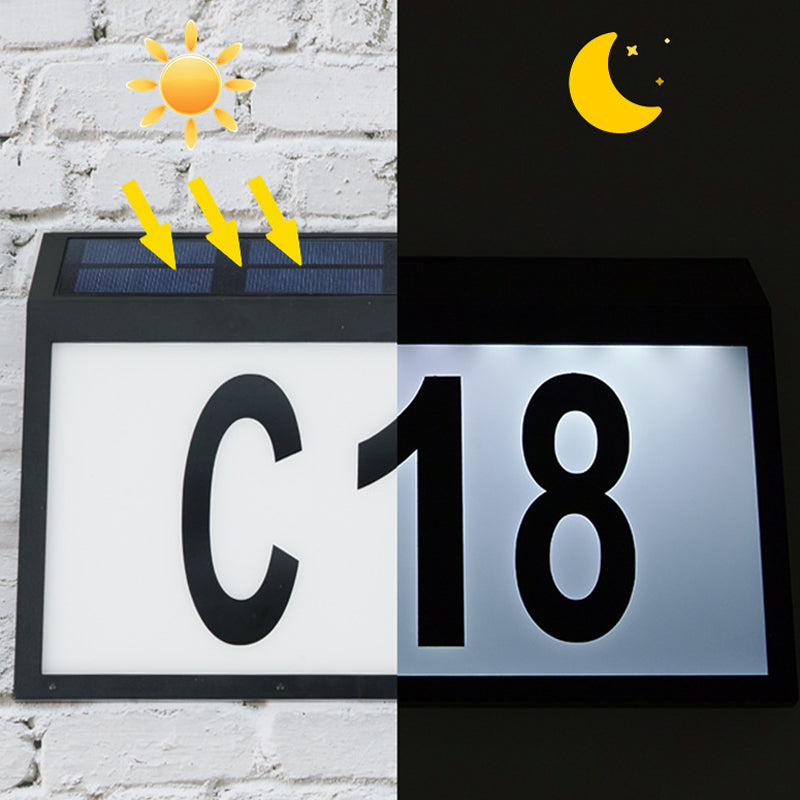 Solar Dörrplatta Ljus