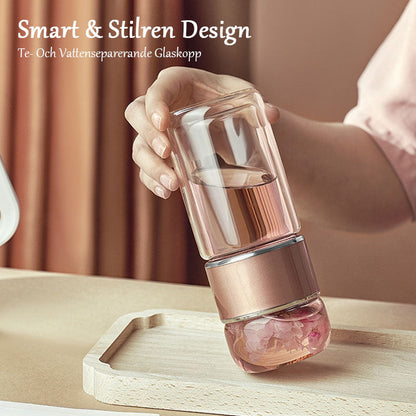 Te- Och Vattenseparerande Glaskopp