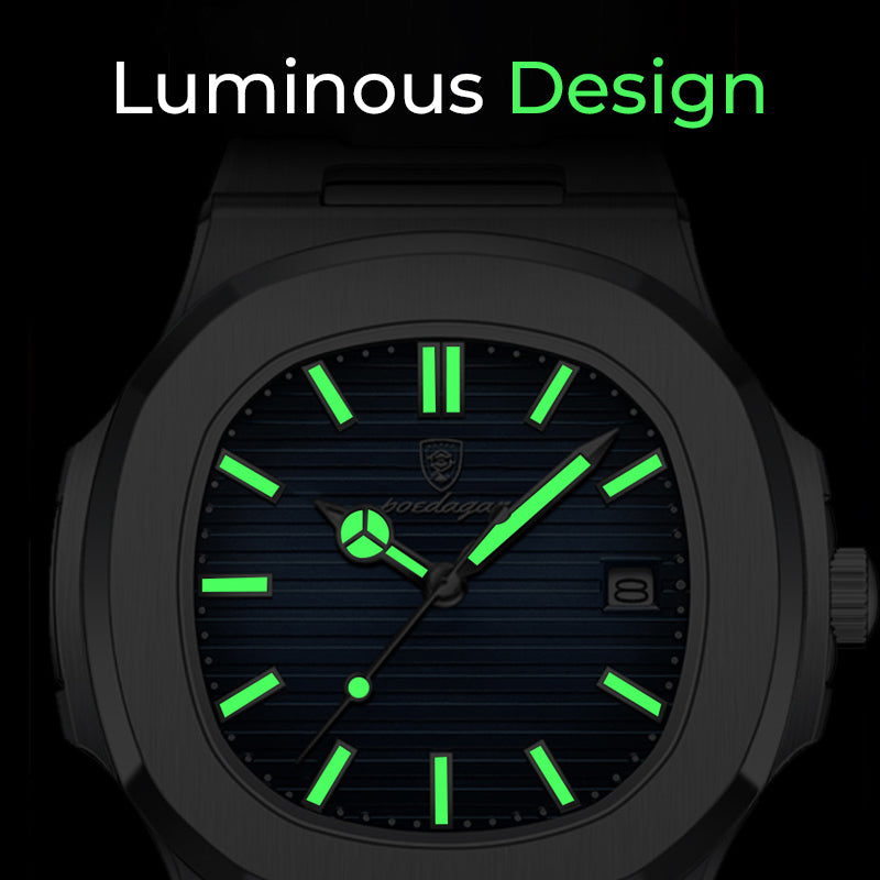 Vattentät Ultra Slim Herr Quartz Watch