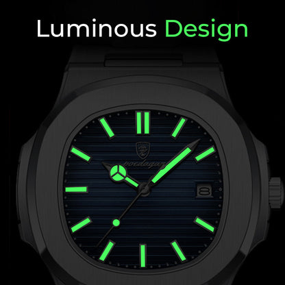 Vattentät Ultra Slim Herr Quartz Watch