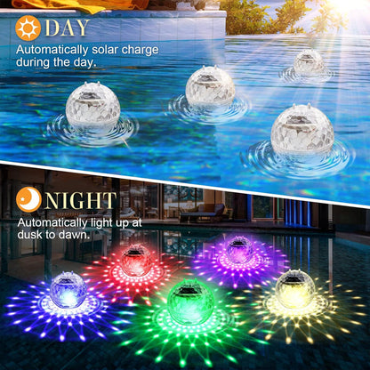 Solar Floating Garden and Courtyard Light