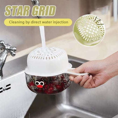 Avloppskorg med dubbla lager av dopamin