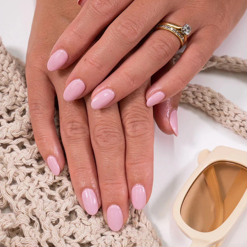 Halvhärdad Gelremsa-Manikyr Hel Klistermärke