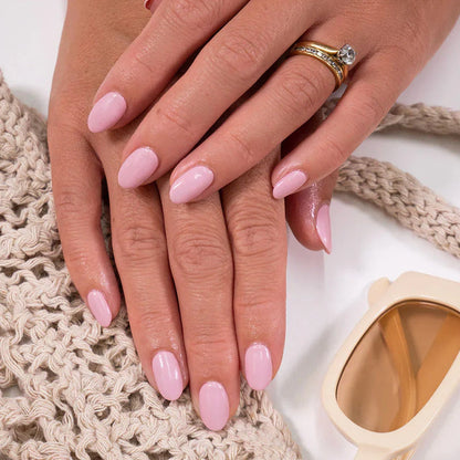 Halvhärdad Gelremsa-Manikyr Hel Klistermärke