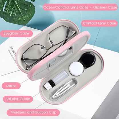 Double-Layer Dual-Purpose Glasses Case