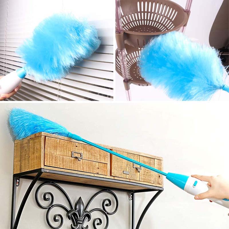 Elektrisk roterande dammuppsamlare