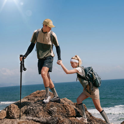 ⛰️Adjustable Aluminum Alloy Trekking Pole