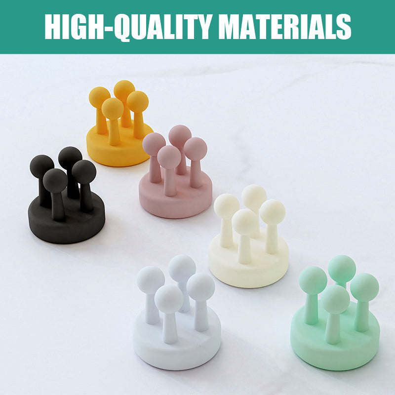 Självhäftande krok utan stansning av silikon