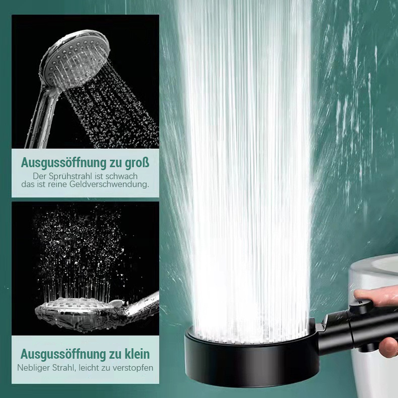 Booster-Duschkopf/Booster duschhuvud