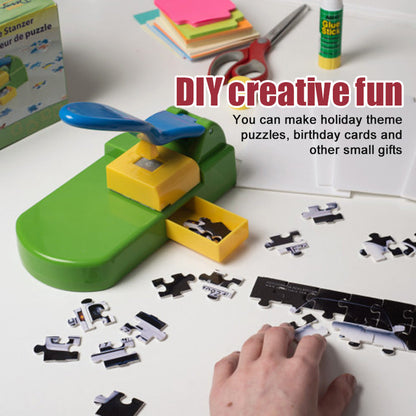 Gör-det-själv-pusselskärmaskin