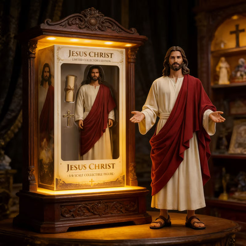 Limited Edition Resin Statue 🙏 — A Masterpiece of Faith and Artistry