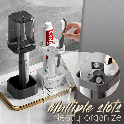 Förvaringsställ för tandborstar (med lock)