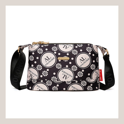 Crossbody-väska med flera fickor för kvinnor