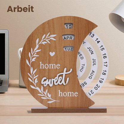 Kreativ kalender av trä