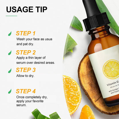 Citron C-vitamin Ljusgörande Återfuktande Essence🍋